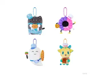 【ゆかいなパンやさん】ぬいぐるみマスコット【にじりとる】 【ゆかいなパンやさん】ぬいぐるみマスコット マラカスおばけ【にじりとる】