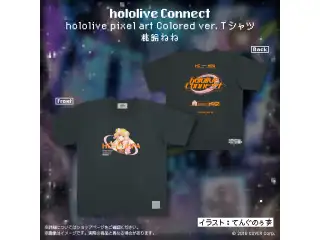 hololive Connect hololive pixel art 5期生 Colored ver. Tシャツ 桃鈴ねね Mの公式画像