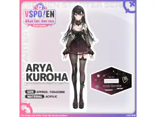 VSPO! EN Starter Series - アクリルスタンド 黒刃アリヤ
