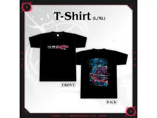 【先行発送】Hoshimachi Suisei Live “SuperNova: REBOOT” ライブグッズ T-Shirt XLの公式画像