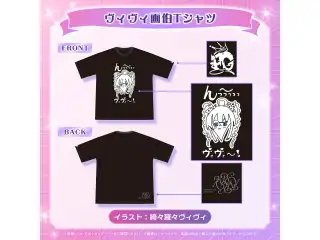 綺々羅々ヴィヴィ 誕生日記念2025 ヴィヴィ画伯Tシャツ