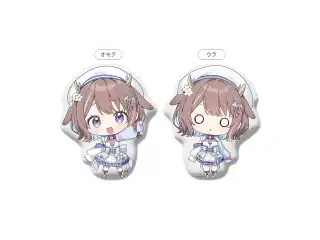 鹿乃まほろ加入記念グッズ 両面ダイカットクッションの公式画像