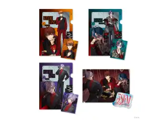 【3SKM 1st Anniversary】A4クリアファイル＆ステッカーセット 集合