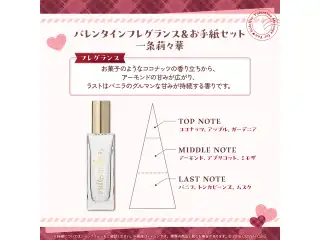 ホロライブバレンタイン ～Message for You～ バレンタインフレグランス＆お手紙セット 一条莉々華の公式画像