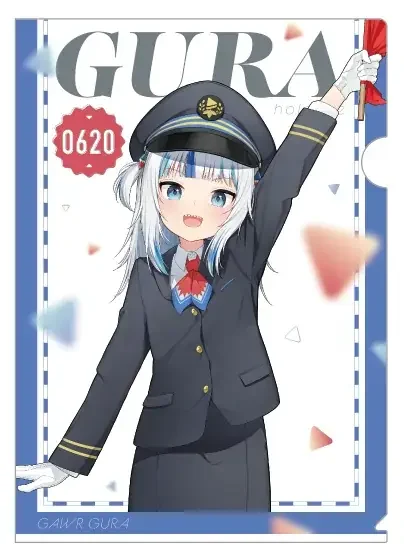 A4クリアファイル がうる・ぐら