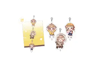 音ノ瀬らこ 誕生日記念グッズ2026 つながる3連アクリルチャームの公式画像