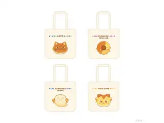 【ゆかいなパンやさん】トートバッグ【にじりとる】 【ゆかいなパンやさん】トートバッグ ロト【にじりとる】