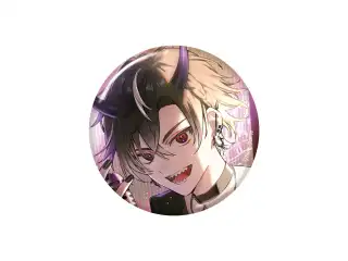 【鬼ヶ谷テン】 2周年記念グッズ＆ボイス 缶バッジの公式画像