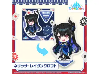 ホロドリ ミニホロメンアクリルスタンド メガスフィアver. ミニホロメンアクリルスタンド ネリッサ・レイヴンクロフト メガスフィアver.の公式画像