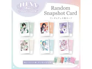 【ILUNA 1st Anniversary】ランダムチェキ風カード