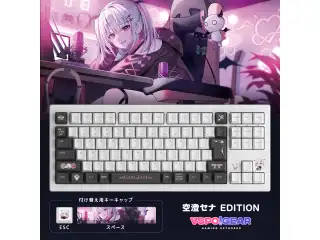 VSPO! GEAR ゲーミングキーボード 空澄セナEditionの公式画像