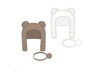 【にじぱぺっとカスタマイズシリーズ】コスチューム クマの公式画像