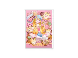 あおぎり高校 公式美術部 アクリル複製原画 うる虎がーる