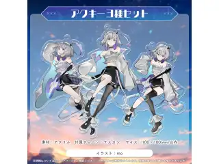 音ノ乃ののデビュー100日記念 アクリルキーホルダー 3種セットの公式画像