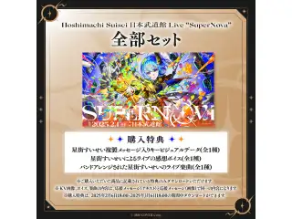 Hoshimachi Suisei 日本武道館 Live "SuperNova"デジタルメッセージボード 画像 応援メッセージ全部セット（画像）