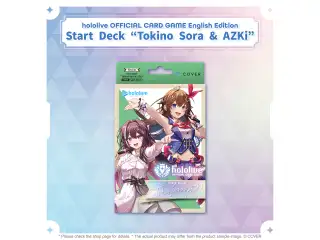 hololive OFFICIAL CARD GAME English Edition Start Deck "Tokino Sora & AZKi"