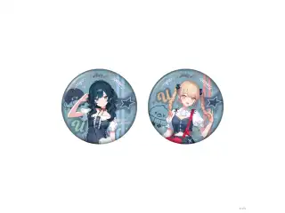 【うみゃみー Half】ビッグ箔押し缶バッジ 【うみゃみー Half】ビッグ箔押し缶バッジ 白砂あやねの公式画像