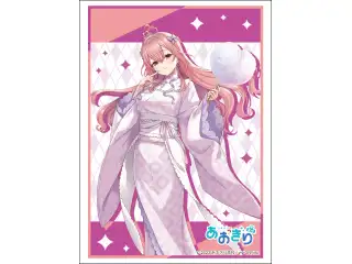 ヴァイスシュヴァルツ スリーブ あおぎり高校 我部りえる 浴衣 Ver.の公式画像