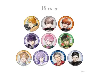 【にじさんじ 8th Anniversary】ランダムグリッター缶バッジ Bグループ