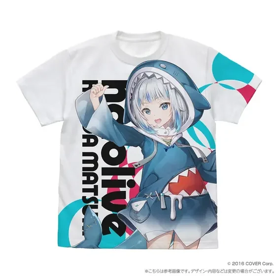 ホロライブ神田祭 フルグラフィックTシャツ がうる・ぐら 通常衣装ver. ／XLの共通画像