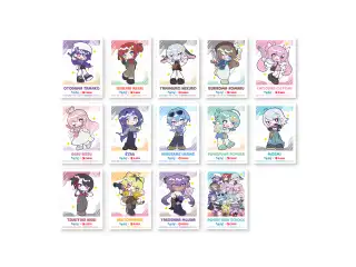 あおぎり高校 秋葉原の美容室『fuwat』コラボグッズ トレーディングチェキ風カードの公式画像