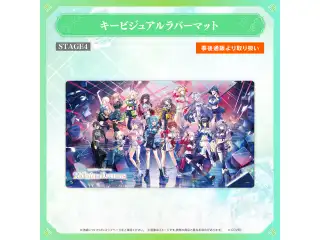 【事後通販】hololive 7th fes. Ridin' on Dreams ライブグッズ 【事後通販】hololive 7th fes. Ridin' on Dreams ライブグッズ キービジュアルラバーマット STAGE4の公式画像