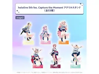 hololive 5th fes. Capture the Moment アクリルスタンド/ランダムホログラム缶バッジ アクリルスタンド stage2 アクリルスタンド 鷹嶺ルイの公式画像