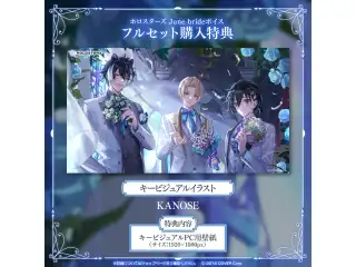_「ホロスターズ June brideボイス」フルセットの公式画像