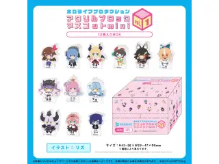 ホロライブプロダクション アクリルブロックマスコットmini vol.1 アクリルブロックマスコットmini vol.1（12個入りBOX）の公式画像