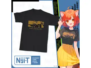 にじさんじライバーモデルTシャツ【第8弾】 ラトナ・プティ モデル L