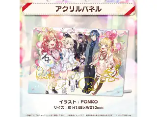 ReGLOSS ハーフアニバーサリー アクリルパネルの公式画像