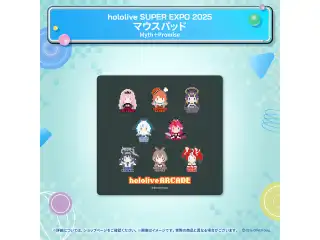 hololive SUPER EXPO 2025 イベントグッズ マウスパッド Myth＋Promiseの公式画像