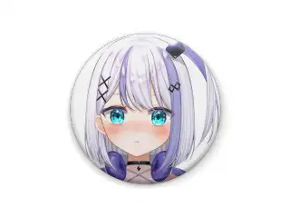 音ノ乃のの　照れ照れ缶バッジ