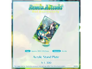 青月レミア　2周年記念2026 カード型アクリルスタンドの公式画像