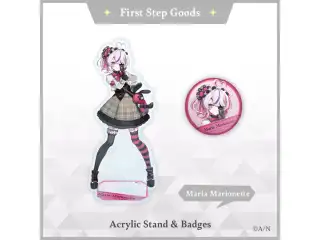 【First Step Goods】マリア マリオネット 缶バッジの公式画像