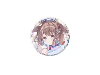鹿乃まほろ加入記念グッズ 缶バッジ Aの公式画像