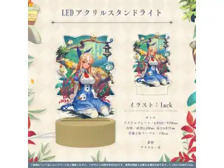 不知火フレア 誕生日記念2022 LEDアクリルスタンドライトの公式画像