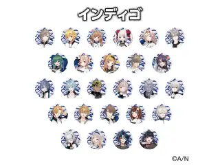 【にじフェス2026】クラスジャージ缶バッジ インディゴ A