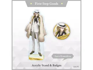 【First Step Goods】ルカ・カネシロ 缶バッジ