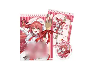 【2026バレンタイン】クリアファイル＆アクリルステッカーセット 心白てと