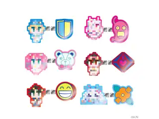 【にじさんじデコラモード PART2】ヘアクリップセット ルンルン