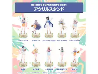 hololive SUPER EXPO 2024 アクリルスタンド ReGLOSS 儒烏風亭らでんの公式画像