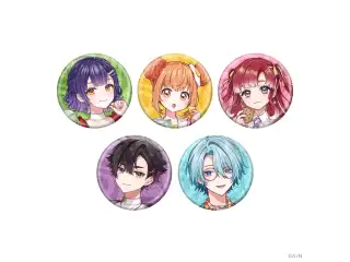 【Speciale 1st Anniversary】ラメ缶バッジ 雲母たまこ