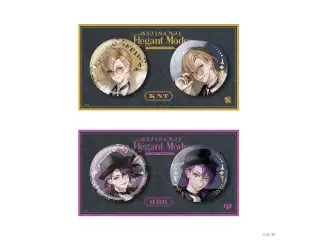 【NIJISANJI Elegant Mode Type：Kanato&Hibari】缶バッジセット 風楽奏斗の公式画像