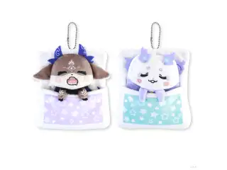 【でびるんSummer】ぬいぐるみマスコット おひるね でびでび・でびる