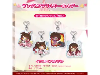 ロボ子さん 活動4周年記念 ランダムアクリルキーホルダーの公式画像