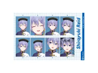 【白雪レイド】 6周年記念　証明写真風シールの公式画像