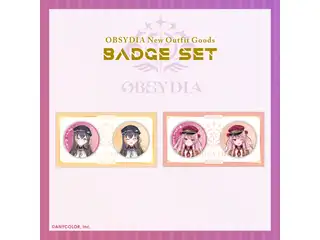 【OBSYDIA New Outfit Goods】缶バッジセット ペトラ グリン