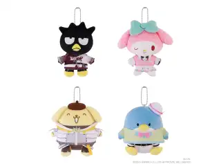 【Oriens×サンリオキャラクターズ】ぬいぐるみマスコット 宇佐美リト×ポムポムプリンの公式画像