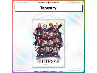 【受注販売】hololive English 3rd Concert -All for One- ライブグッズ Tapestryの公式画像